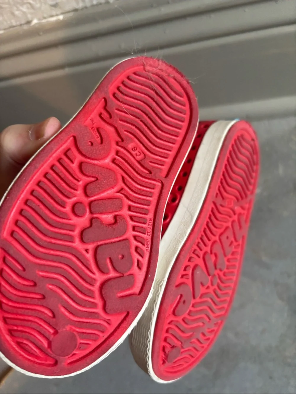 DisneyxNative Kids Red‎ Slip-On Casual Shoe Minnie
